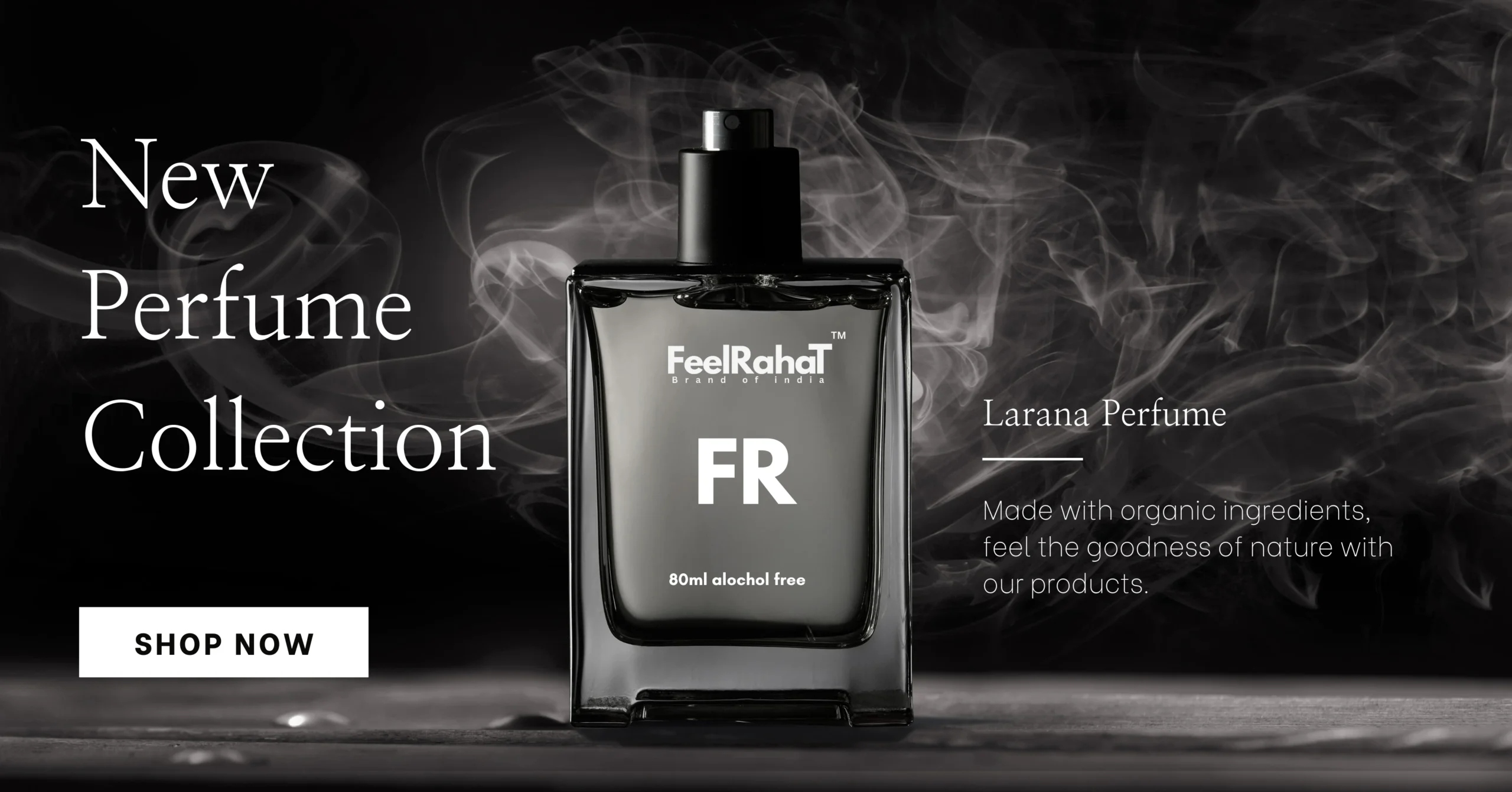 Minimalist Elegant New Perfume Collection Facebook Ad